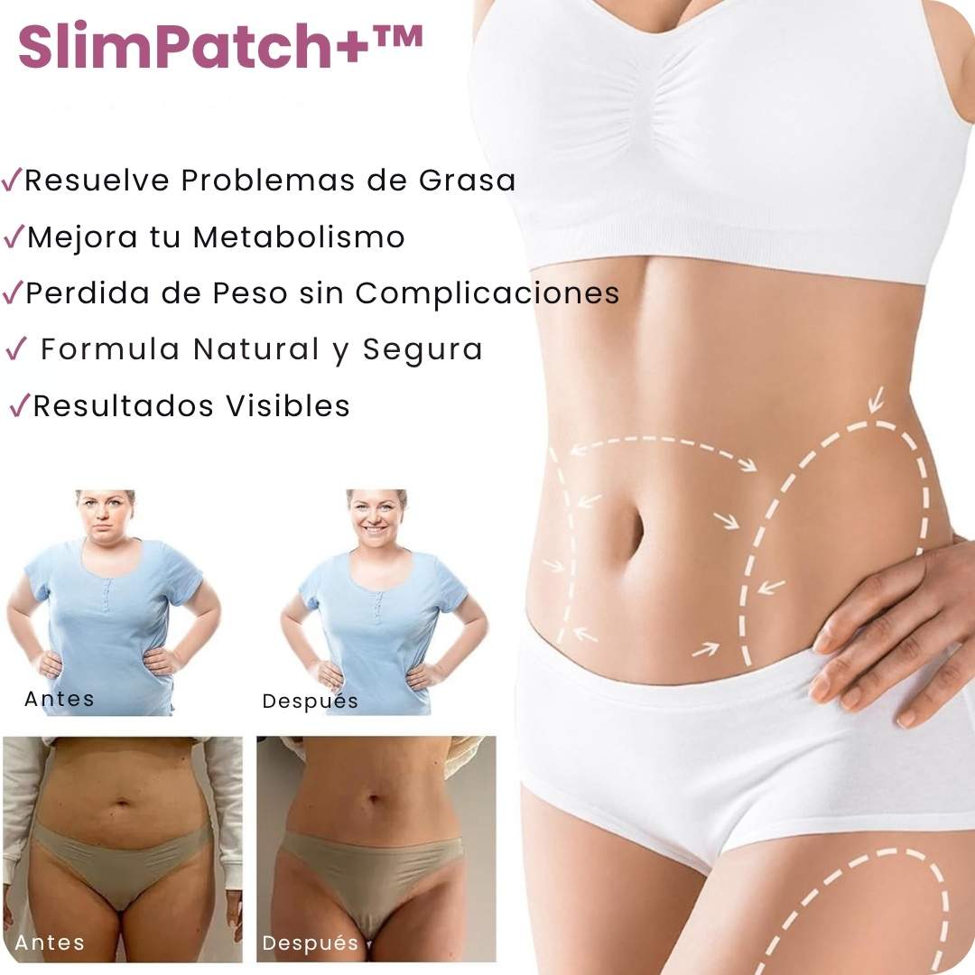 Transforma Tu Figura Sin Esfuerzo SlimPatch+™ (5 Parches)