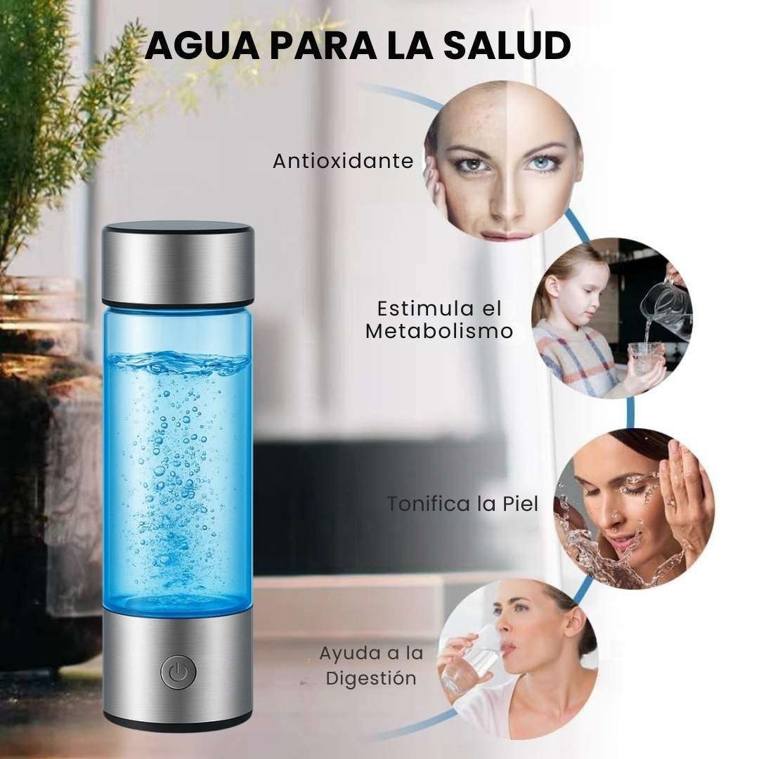 HIDROVITAL™️ 🌊 Botella de Agua Hidrogenada