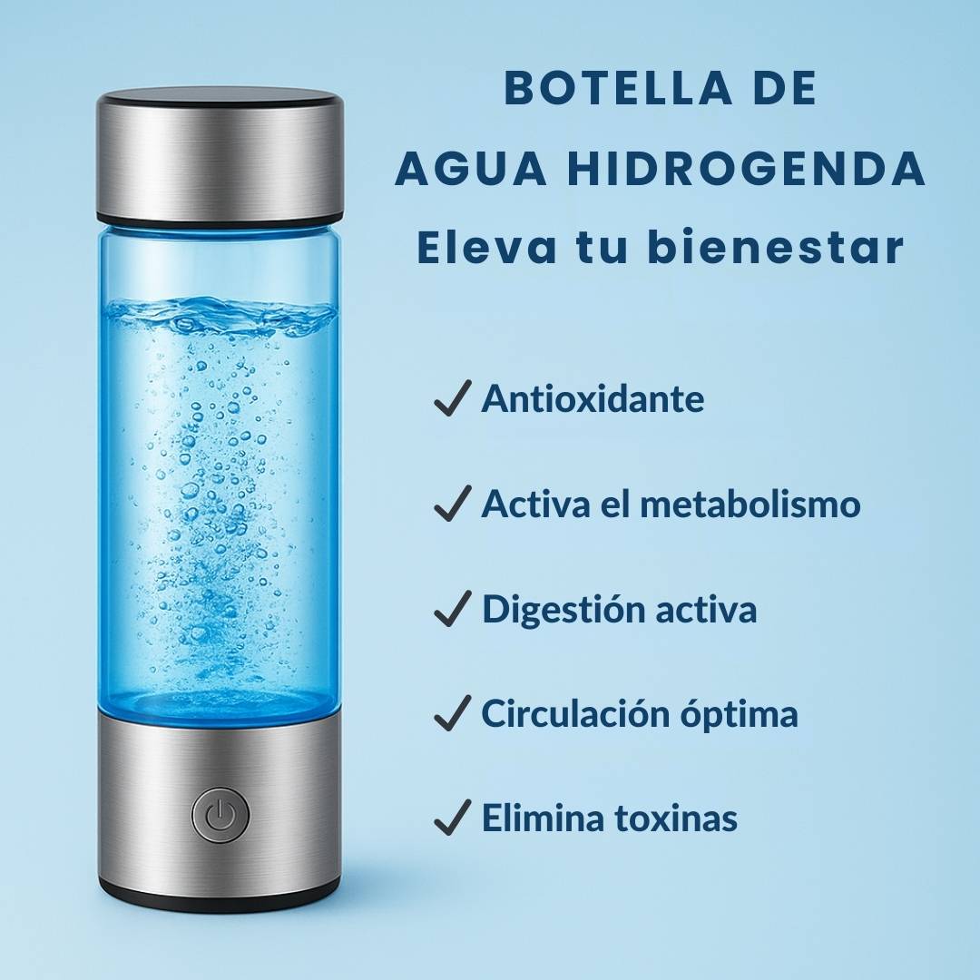 HIDROVITAL™️ 🌊 Botella de Agua Hidrogenada