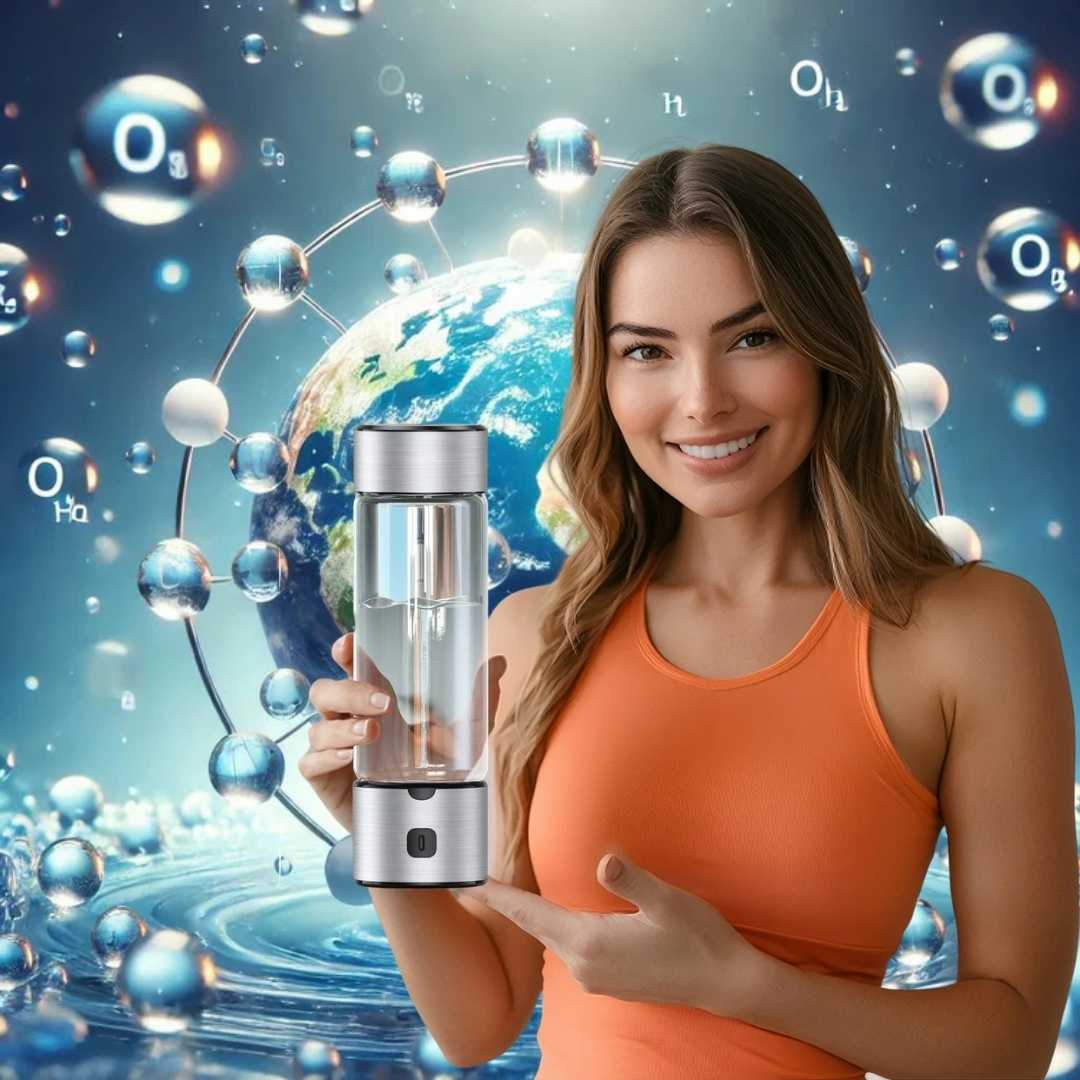 HIDROVITAL™️ 🌊 Botella de Agua Hidrogenada