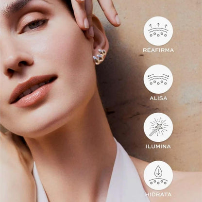 NECKGLOW LABS™ -Cuello y mandíbula con aspecto más firme en solo 60 segundos al día.